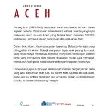 Aceh- Kisah Datang dan Terusirnya Belanda dan Jejak yang Ditinggalkan-BC