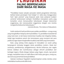 50 Pemikir Pendidikan Paling Berpengaruh dari Masa ke Masa-BC 50 Pemikir Pendidikan Paling Berpengaruh dari Masa ke Masa-BC
