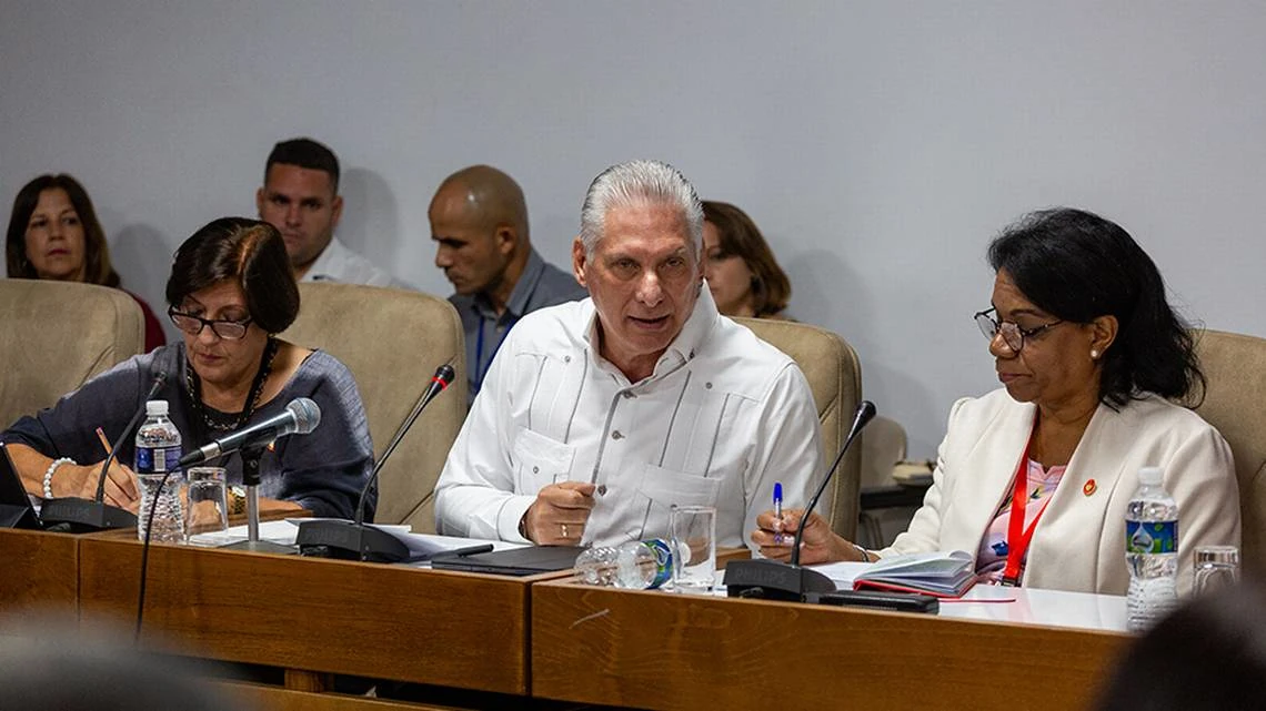 Cuba’s leader Miguel Díaz-Canel