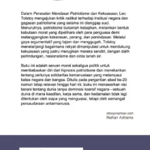 Persoalan-Mendasar-Patriotisme-dan-Kekuasaan-Leo-Tolstoy-BC Persoalan-Mendasar-Patriotisme-dan-Kekuasaan-Leo-Tolstoy-BC