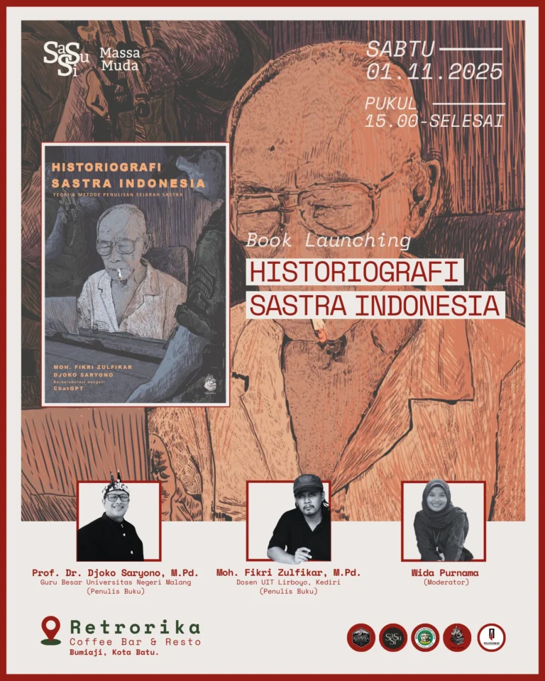 Launching Buku Historiografi Sastra Indonesia