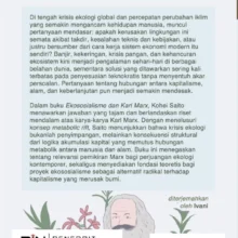 Ekososialisme dan Karl Marx-BC