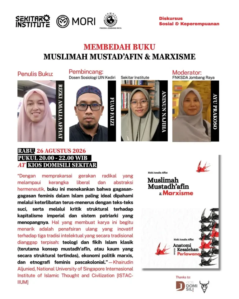 Diskusi Buku Muslimah, Mustadh'afin & Marxisme