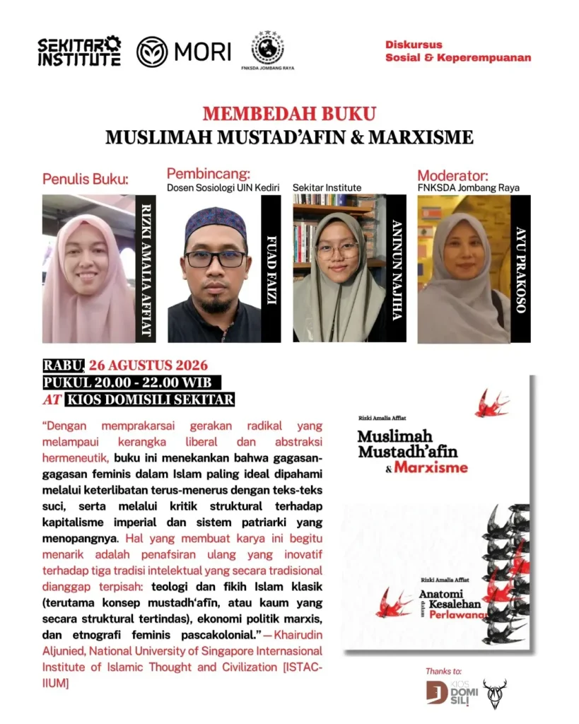 Bedah buku Muslimah Mustadhafin Marxisme Diskusi Buku Muslimah, Mustadh'afin & Marxisme